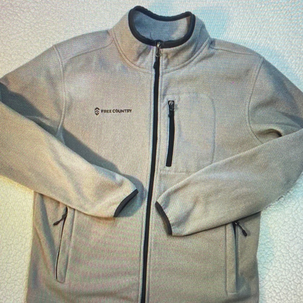 Free Country Gray Lightweight Jacket